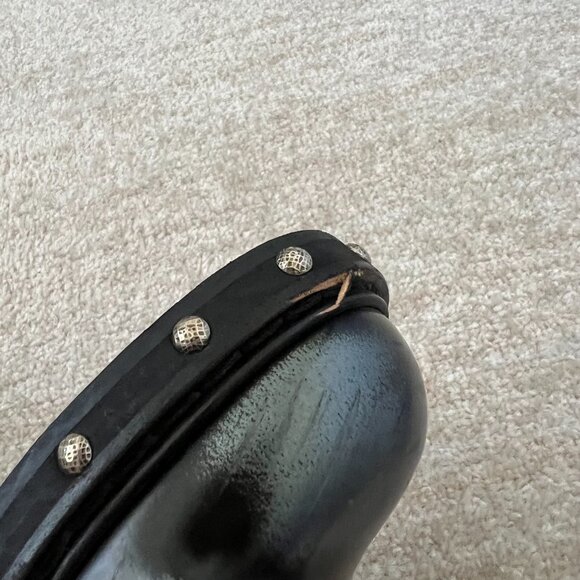 Alexander McQueen Hobnail Studded Derby Shoes 43 Black - Picture 8 of 11